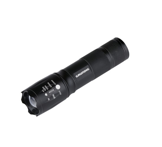 Φακός LED 1W 80 Lumens με Ζουμ GRUNDIG Φακός LED 1W 80 Lumens με Ζουμ GRUNDIG