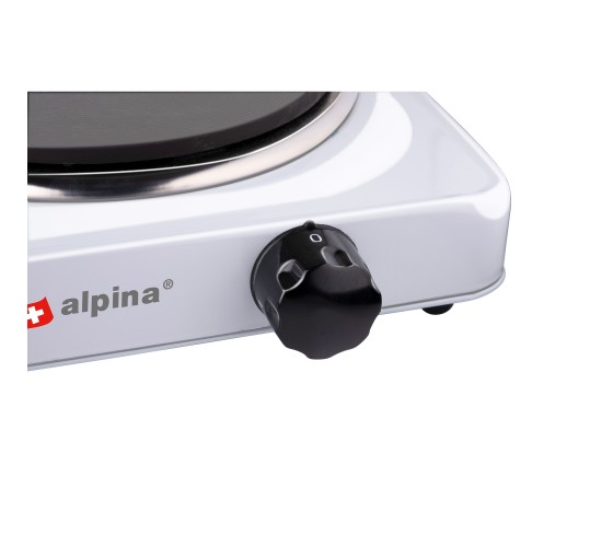 Ηλεκτρική Εστία 1 Ζώνης 1000W ALPINA