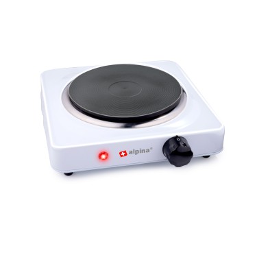 Ηλεκτρική Εστία 1 Ζώνης 1000W ALPINA