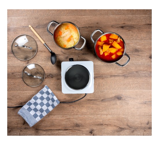 Ηλεκτρική Εστία 1 Ζώνης 1000W ALPINA