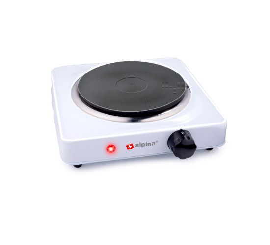 Ηλεκτρική Εστία 1 Ζώνης 1000W ALPINA