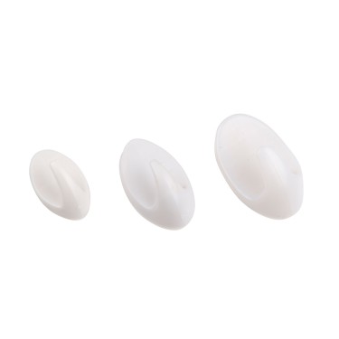 Αυτοκόλλητοι Γάντζοι Τοίχου 4/6/8Τμχ Λευκοί