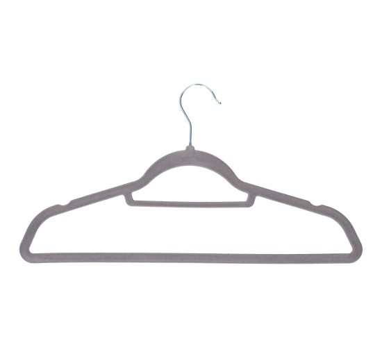 Κρεμάστρες Ρούχων 5Τμχ Βελούδινες 2 Χρώματα ALPINA