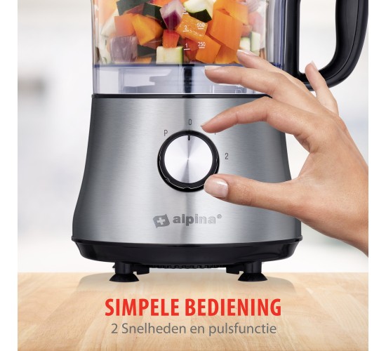 Επεξεργαστής Τροφίμων 1L 500W ALPINA