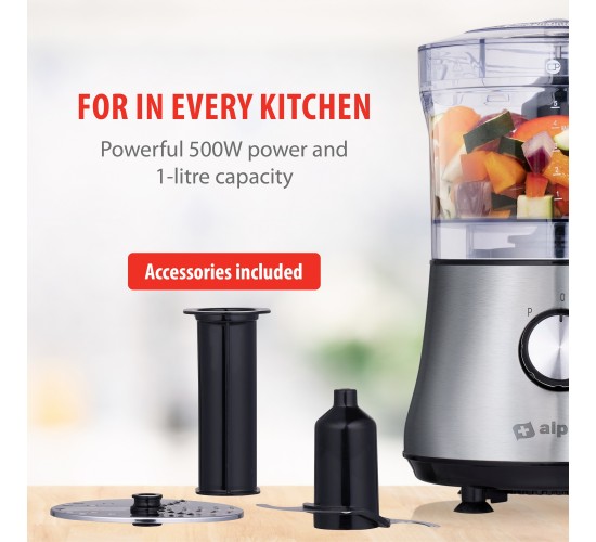 Επεξεργαστής Τροφίμων 1L 500W ALPINA