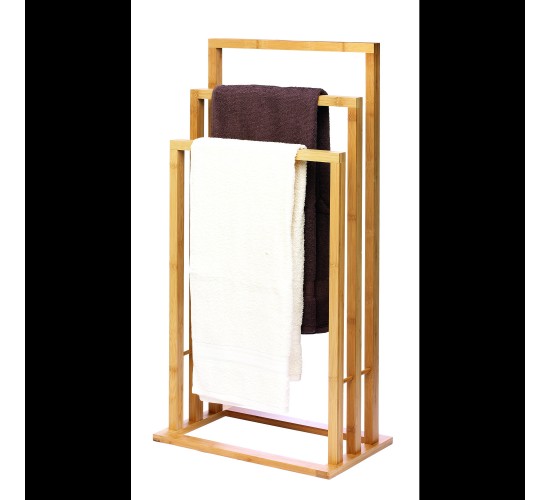 Κρεμάστρα Πετσετών Μπαμπού 42x24x81.5cm