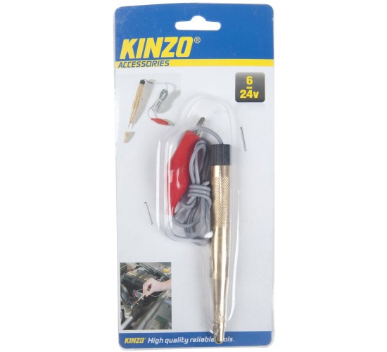 Τεστ Τάσης Χαλκού 6-24V KINZO Τεστ Τάσης Χαλκού 6-24V KINZO