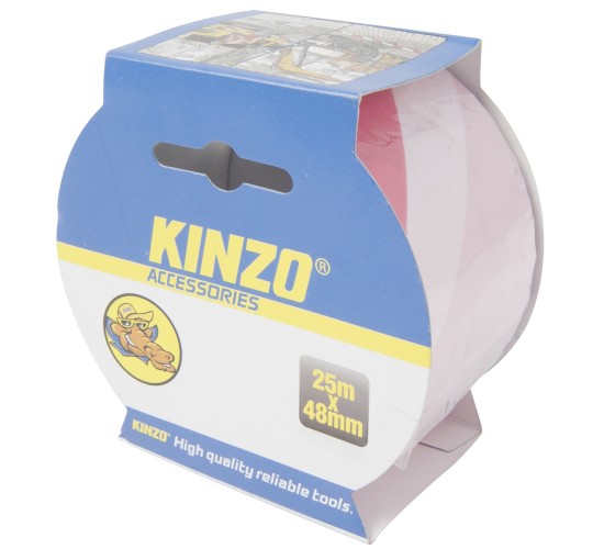 Ταινία Προειδοποίησης 25m x 48mm KINZO Ταινία Προειδοποίησης 25m x 48mm KINZO
