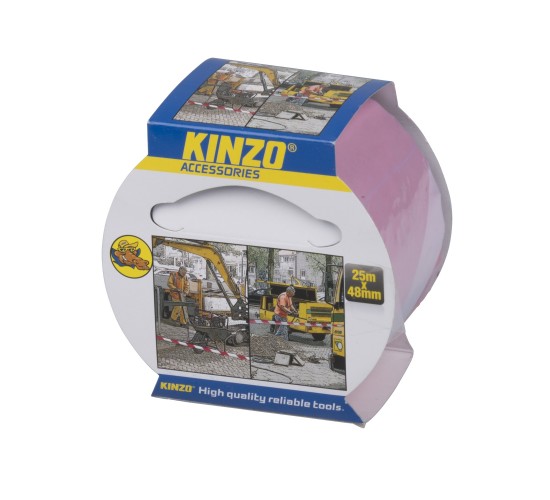 Ταινία Προειδοποίησης 25m x 48mm KINZO Ταινία Προειδοποίησης 25m x 48mm KINZO