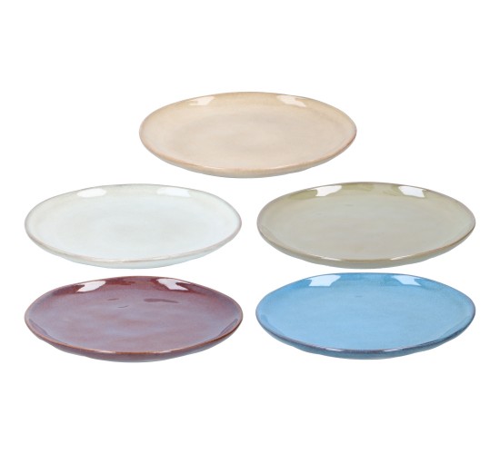 Πιάτο Πρωινού Stoneware 5 Σχέδια Πιάτο Πρωινού Stoneware 5 Σχέδια
