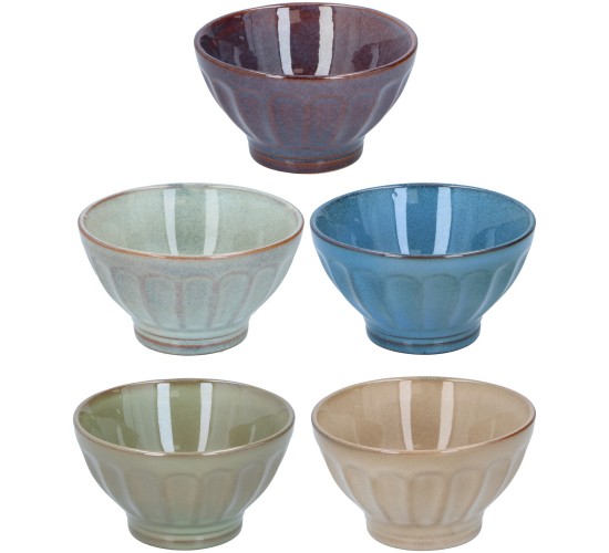 Μπολ Stoneware 5 Σχέδια Μπολ Stoneware 5 Σχέδια