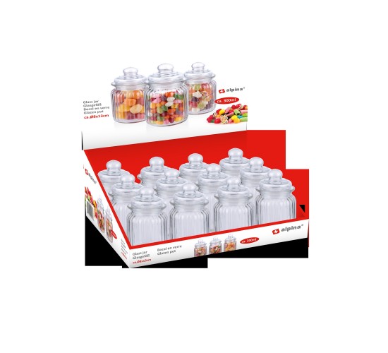 Βάζο Γυάλινο 0.3L Διάμετρος 8x13cm Βάζο Γυάλινο 0.3L Διάμετρος 8x13cm
