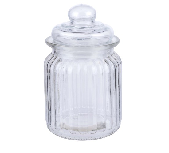 Βάζο Γυάλινο 0.3L Διάμετρος 8x13cm Βάζο Γυάλινο 0.3L Διάμετρος 8x13cm