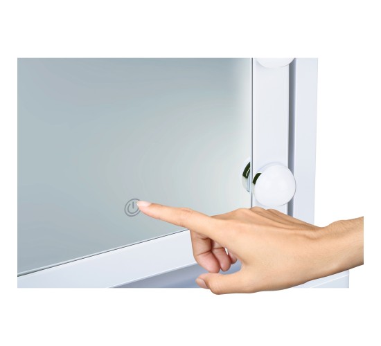 Καθρέφτης Καλλυντικών με Φωτισμό LED 2 Σχέδια