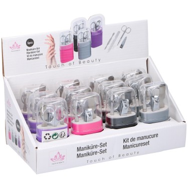 Σετ Μανικιούρ 5Τμχ 4 Χρώματα