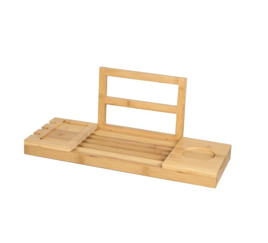 Ράφι Μπάνιου Επεκτάσιμο 50-92x18x4cm Μπαμπού Ράφι Μπάνιου Επεκτάσιμο 50-92x18x4cm Μπαμπού
