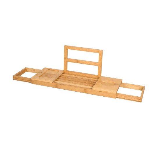 Ράφι Μπάνιου Επεκτάσιμο 50-92x18x4cm Μπαμπού Ράφι Μπάνιου Επεκτάσιμο 50-92x18x4cm Μπαμπού