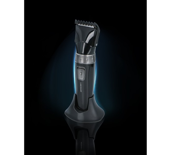 Κουρευτική Μηχανή Επαναφορτιζόμενη Μαύρη DUNLOP