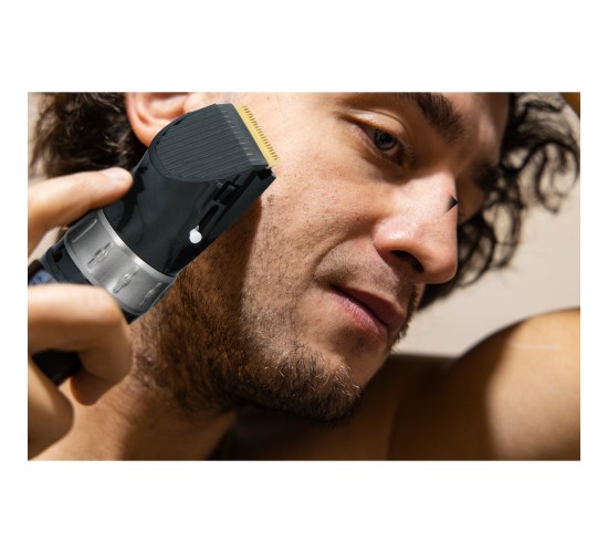 Κουρευτική Μηχανή Επαναφορτιζόμενη Μαύρη DUNLOP