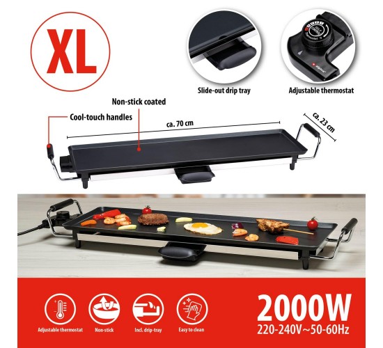 Γκριλ Teppanyaki XL 230V 2000W Γκριλ Teppanyaki XL 230V 2000W