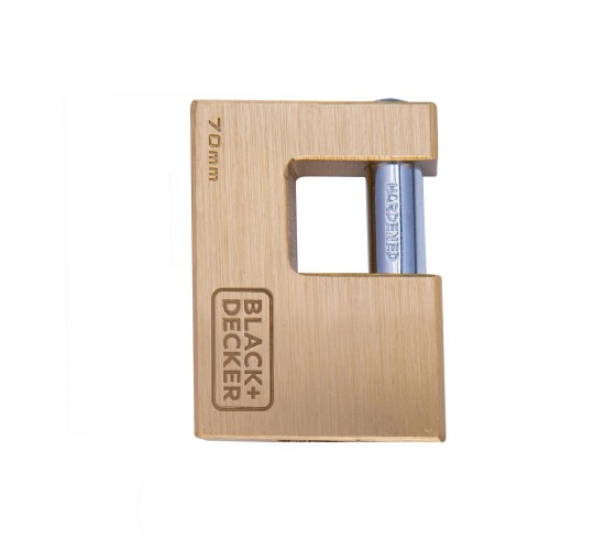 Λουκέτο Μπαγιονέτ 70mm Ορειχάλκινο BLACK DECKER