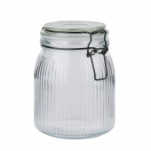 Βάζο Αποθήκευσης 1000ml Γυάλινο