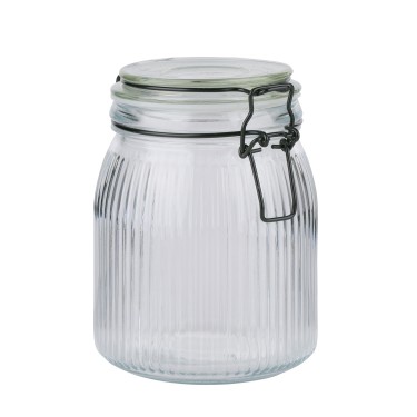 Βάζο Αποθήκευσης 1000ml Γυάλινο