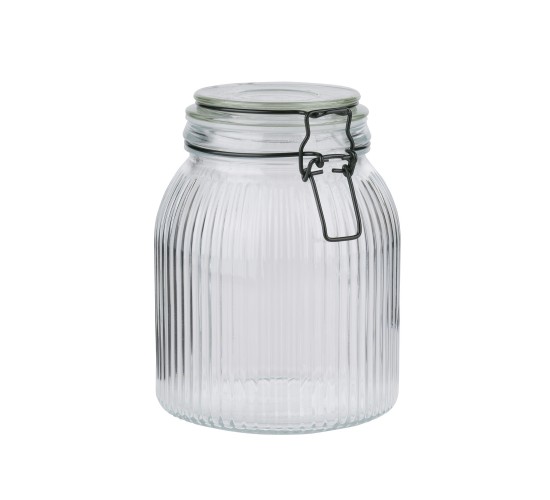 Βάζο Αποθήκευσης 1400ml Γυάλινο Βάζο Αποθήκευσης 1400ml Γυάλινο