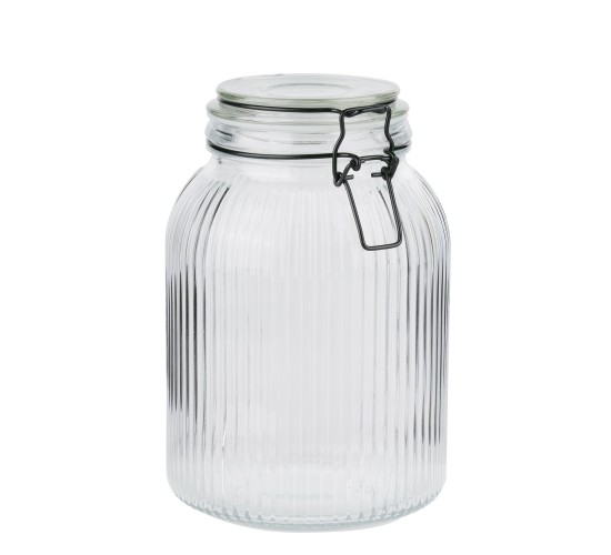 Βάζο Αποθήκευσης 1900ml Γυάλινο Βάζο Αποθήκευσης 1900ml Γυάλινο
