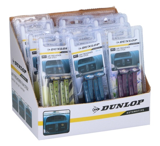 Αρωματικό Αυτοκινήτου Stick 4Τμχ DUNLOP Αρωματικό Αυτοκινήτου Stick 4Τμχ DUNLOP