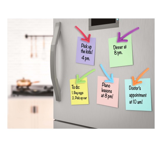 Μαγνητάκια Σημειώσεων Βέλος 6Τμχ Πολύχρωμα