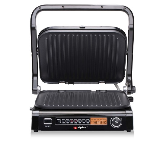 Γκριλ Επαφής 230V 2100W Ανοξείδωτο ALPINA Γκριλ Επαφής 230V 2100W Ανοξείδωτο ALPINA