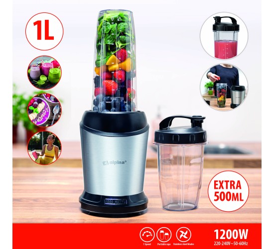 Smoothie Maker 220-240V 1200W Ανοξείδωτος ALPINA Smoothie Maker 220-240V 1200W Ανοξείδωτος ALPINA
