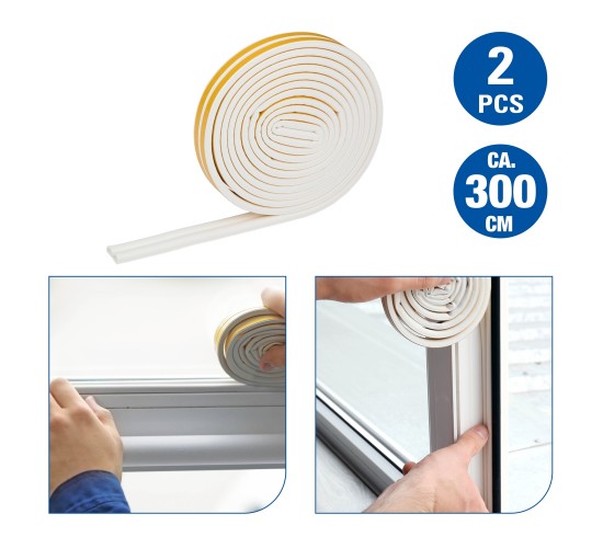 Ταινία Καιρού D-Shape 3m 2Τμχ KINZO Ταινία Καιρού D-Shape 3m 2Τμχ KINZO