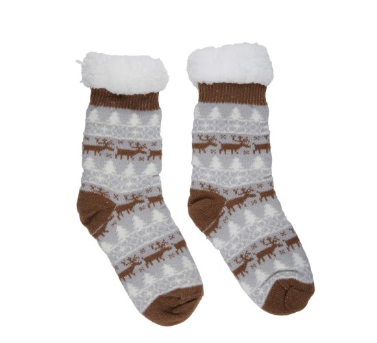 Κάλτσες Cozy 1 Ζευγάρι Σε 3 Σχέδια