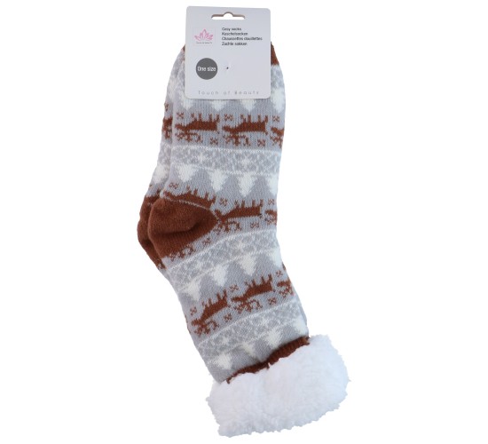 Κάλτσες Cozy 1 Ζευγάρι Σε 3 Σχέδια