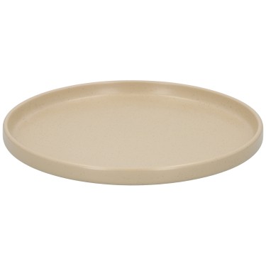 Πιάτο Δείπνου Stoneware Φ26.5cm Μπεζ