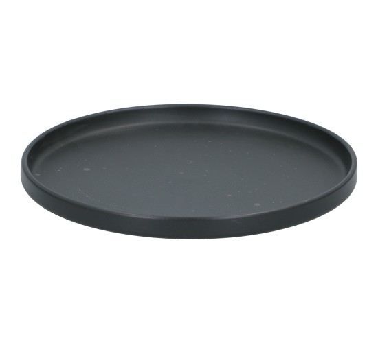 Πιάτο Δείπνου Stoneware Φ26.5cm Μαύρο Πιάτο Δείπνου Stoneware Φ26.5cm Μαύρο