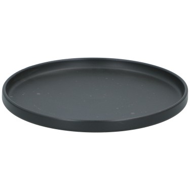 Πιάτο Δείπνου Stoneware Φ26.5cm Μαύρο