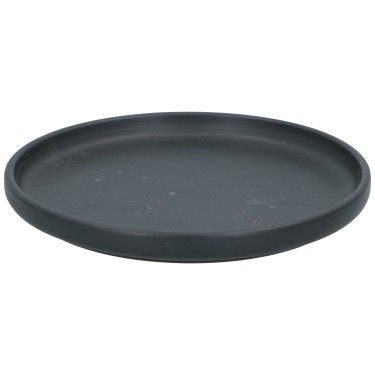 Πιάτο Πρωινού Stoneware Φ20cm Μαύρο