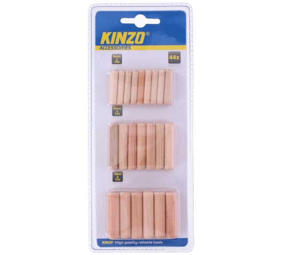 Ξύλινοι Πείροι 44Τμχ KINZO