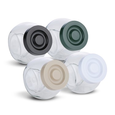 Βάζο Αποθήκευσης 8x8x6cm Σε 4 Χρώματα ALPINA