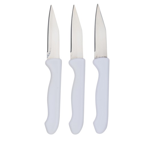 Μαχαίρι Καθαρισμού 18cm 3Τμχ Σε 4 Χρώματα ALPINA