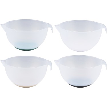 Μπολ Ανάμειξης Φ23x14cm PP Σε 4 Χρώματα