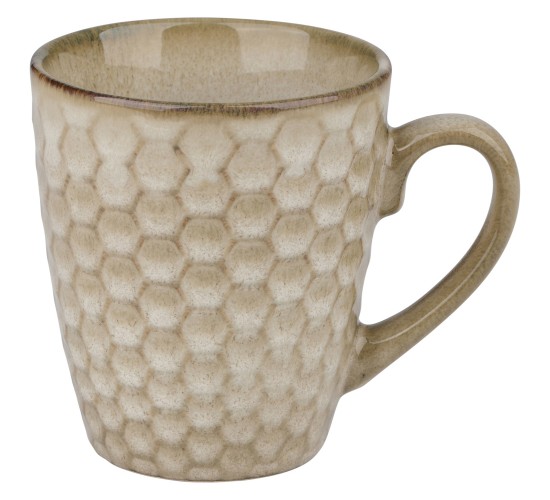 Κούπα Reactive Glaze Μπεζ Σε 4 Σχέδια Κούπα Reactive Glaze Μπεζ Σε 4 Σχέδια