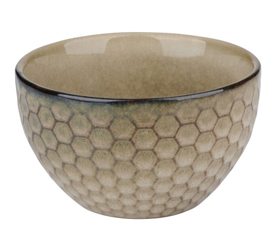 Μπολ Reactive Glaze Μπεζ Σε 4 Σχέδια Μπολ Reactive Glaze Μπεζ Σε 4 Σχέδια