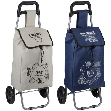 Καρότσι Αγορών Σε 2 Σχέδια