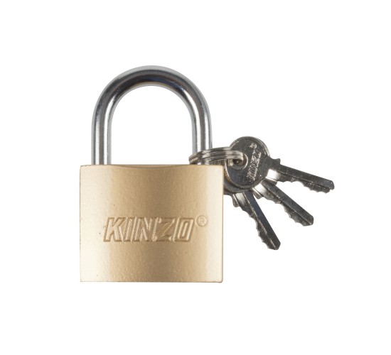 Λουκέτο 50mm με 3 Κλειδιά KINZO