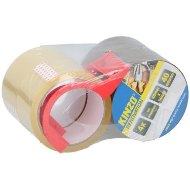 Σετ Ταινίας 4Τμχ με Διανομέα KINZO