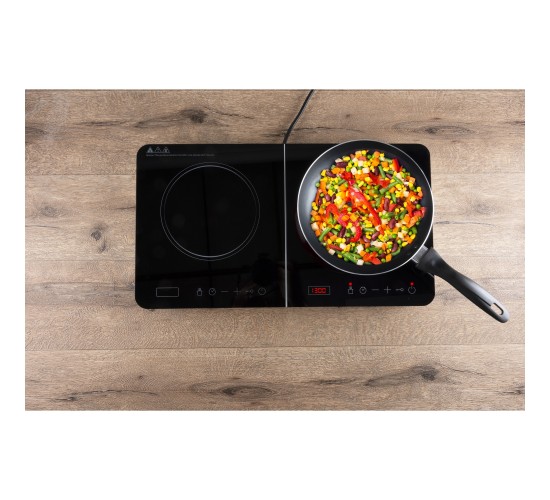 Επαγωγική Εστία Διπλή 3500W ALPINA